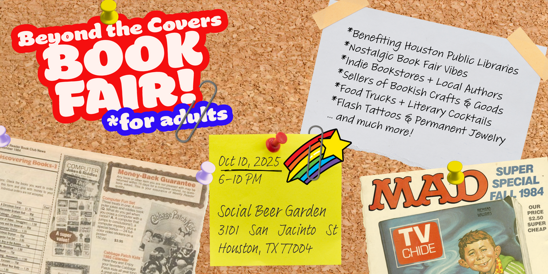 Save the Date for the Beyond the Covers Book Fair *for Adults: Vol 2