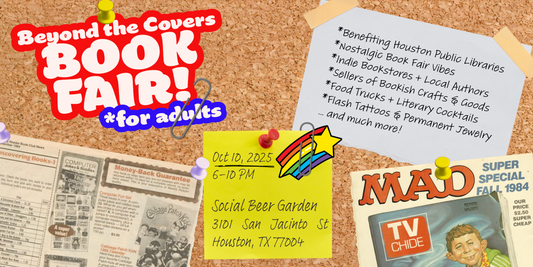 Save the Date for the Beyond the Covers Book Fair *for Adults: Vol 2
