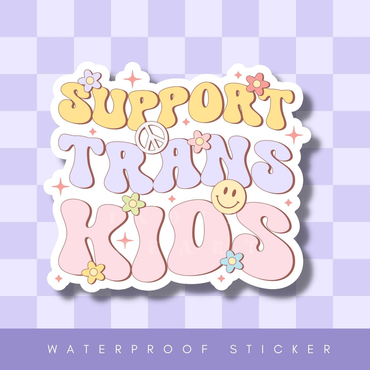 Support Trans Kids Sticker