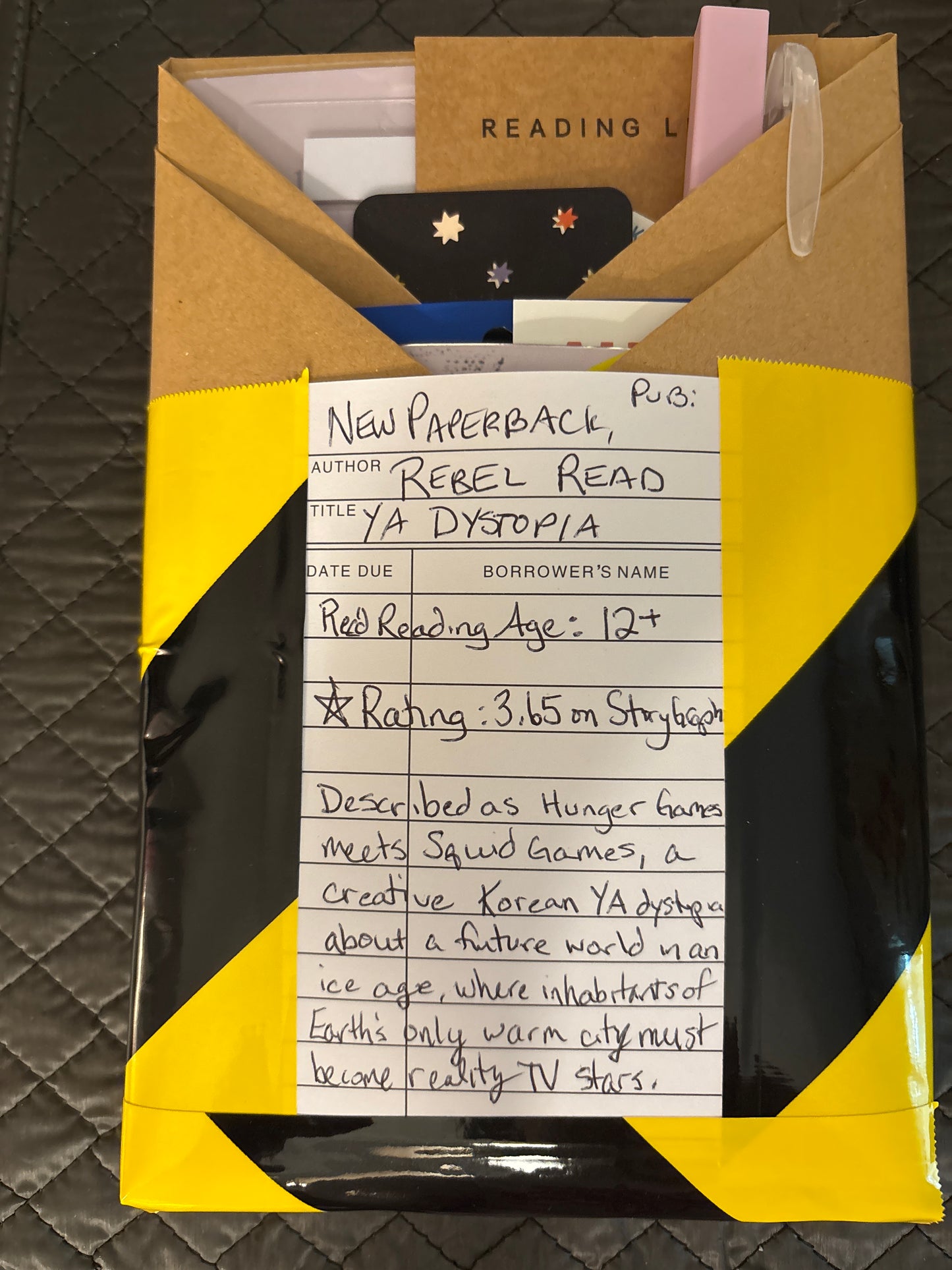Blind Date with a Rebel Read - Young Adult Dystopian Fiction, 2020