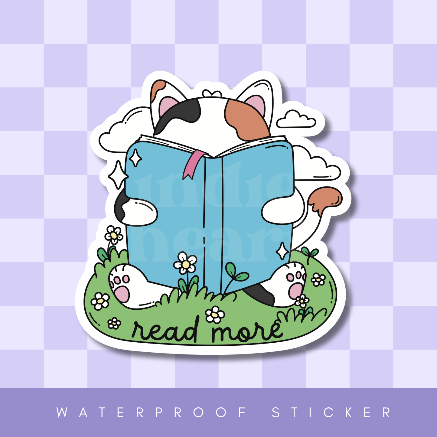 Read More Cat Sticker