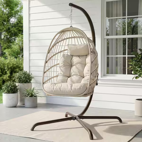 Egg Chair Swing with Stand