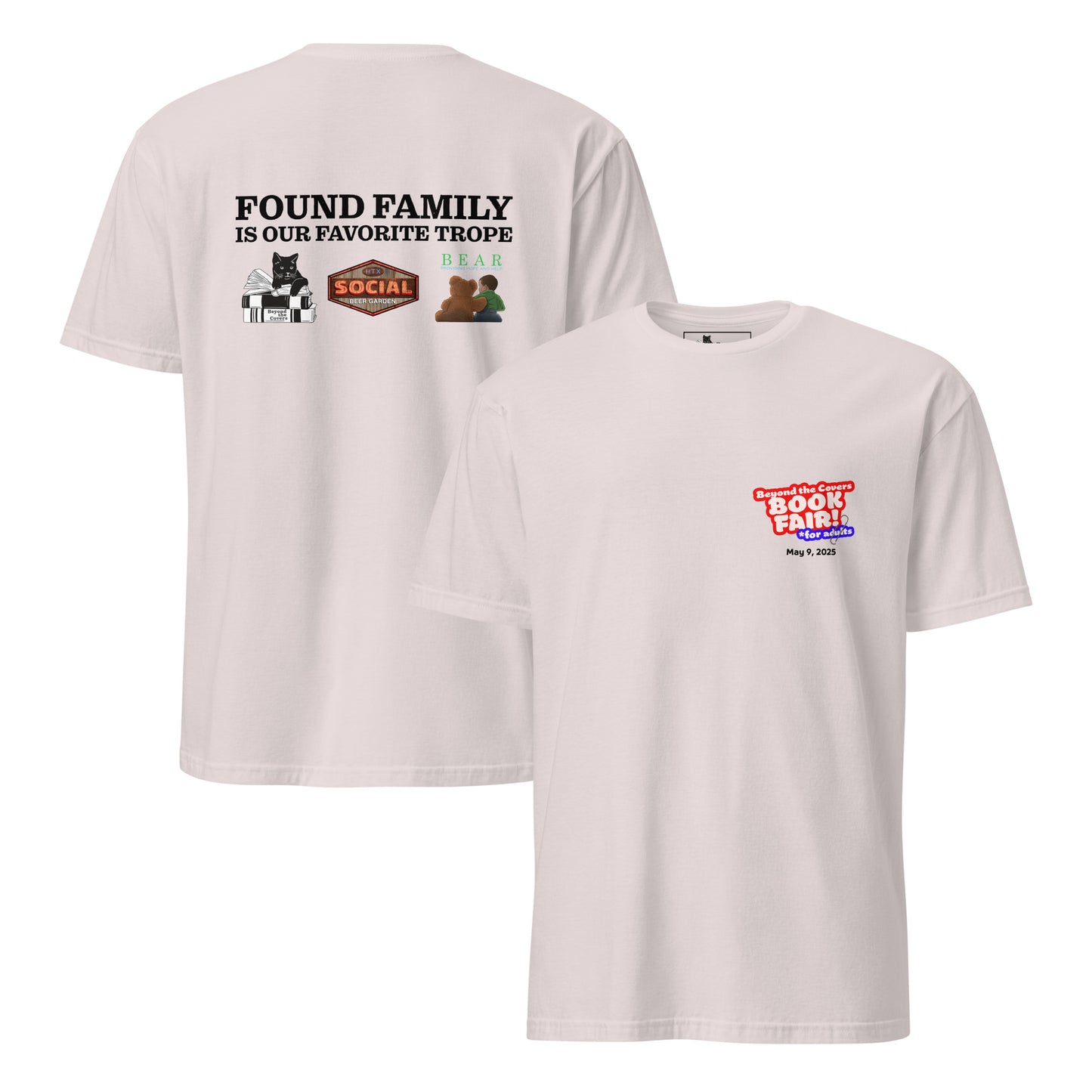 Beyond the Covers Book Fair *for Adults | Short-Sleeve Unisex T-Shirt