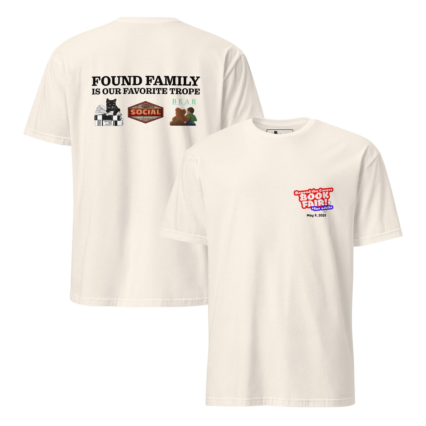 Beyond the Covers Book Fair *for Adults | Short-Sleeve Unisex T-Shirt