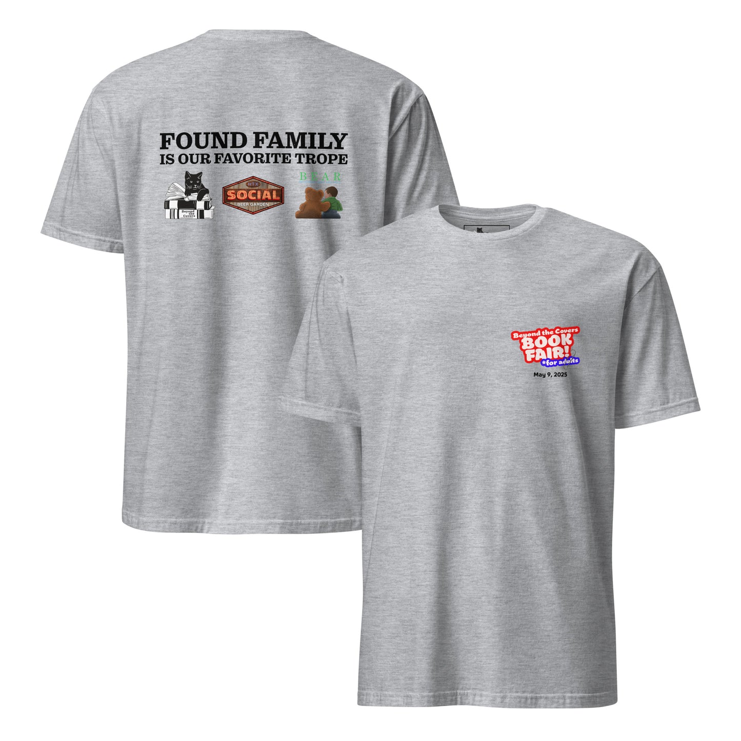 Beyond the Covers Book Fair *for Adults | Short-Sleeve Unisex T-Shirt