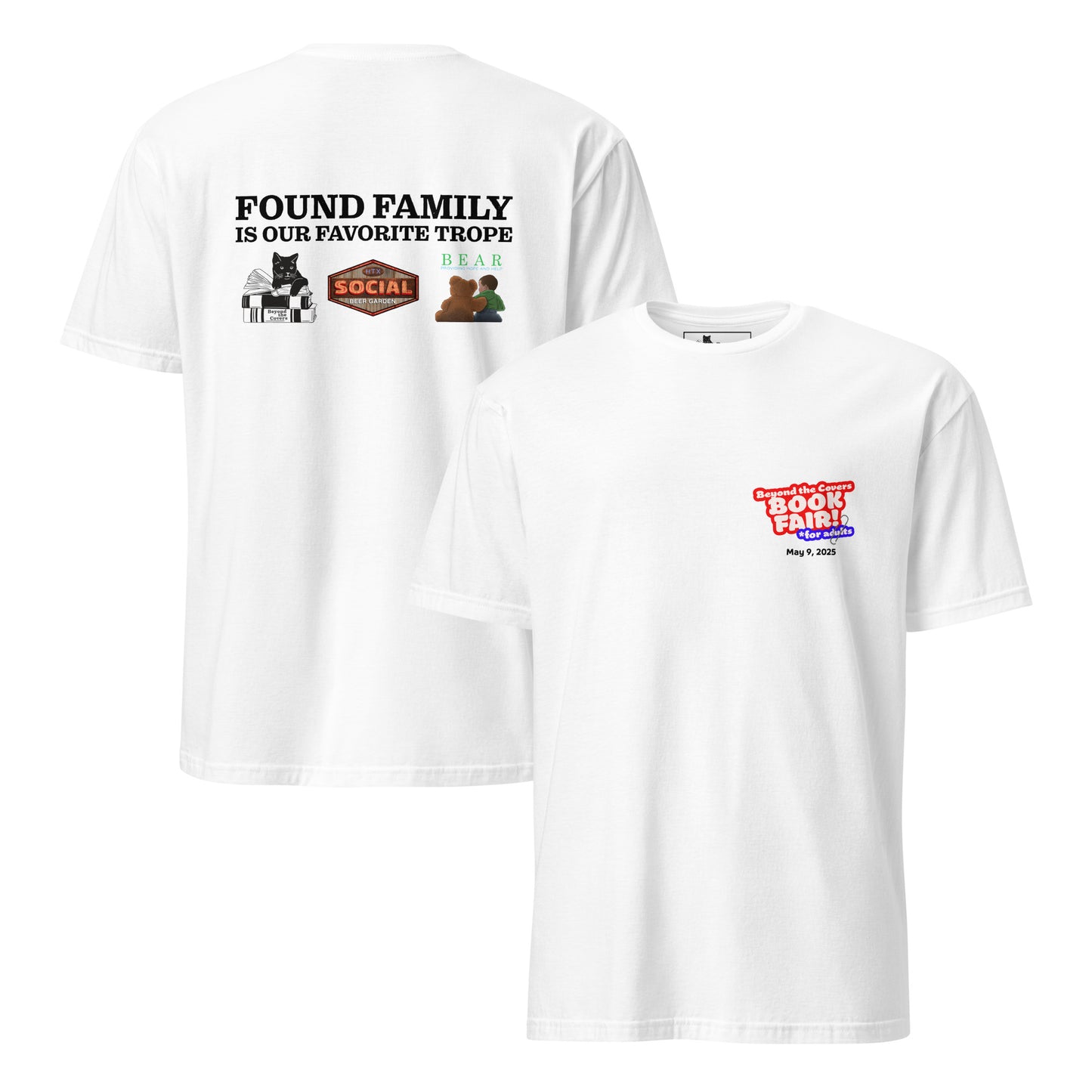 Beyond the Covers Book Fair *for Adults | Short-Sleeve Unisex T-Shirt