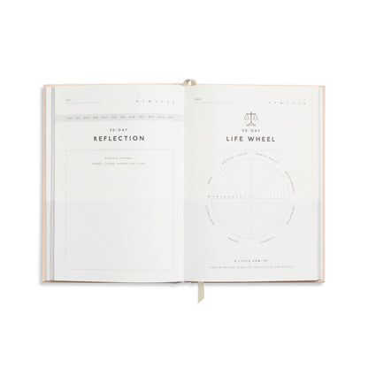 Guided Gratitude Journal, A5 Hardcover - Taking My Time