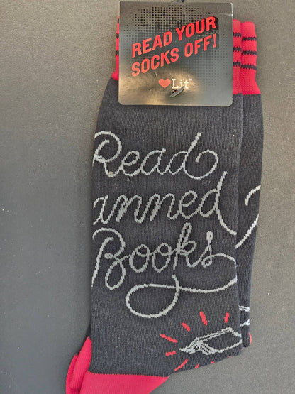 Read Banned Books - Bookish Socks