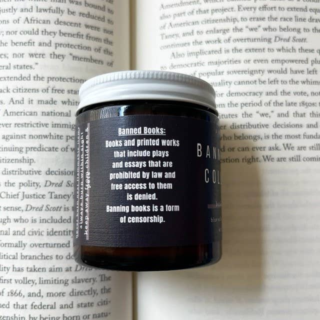 Banned Book Collector | Bookish Candle | Soy Wax