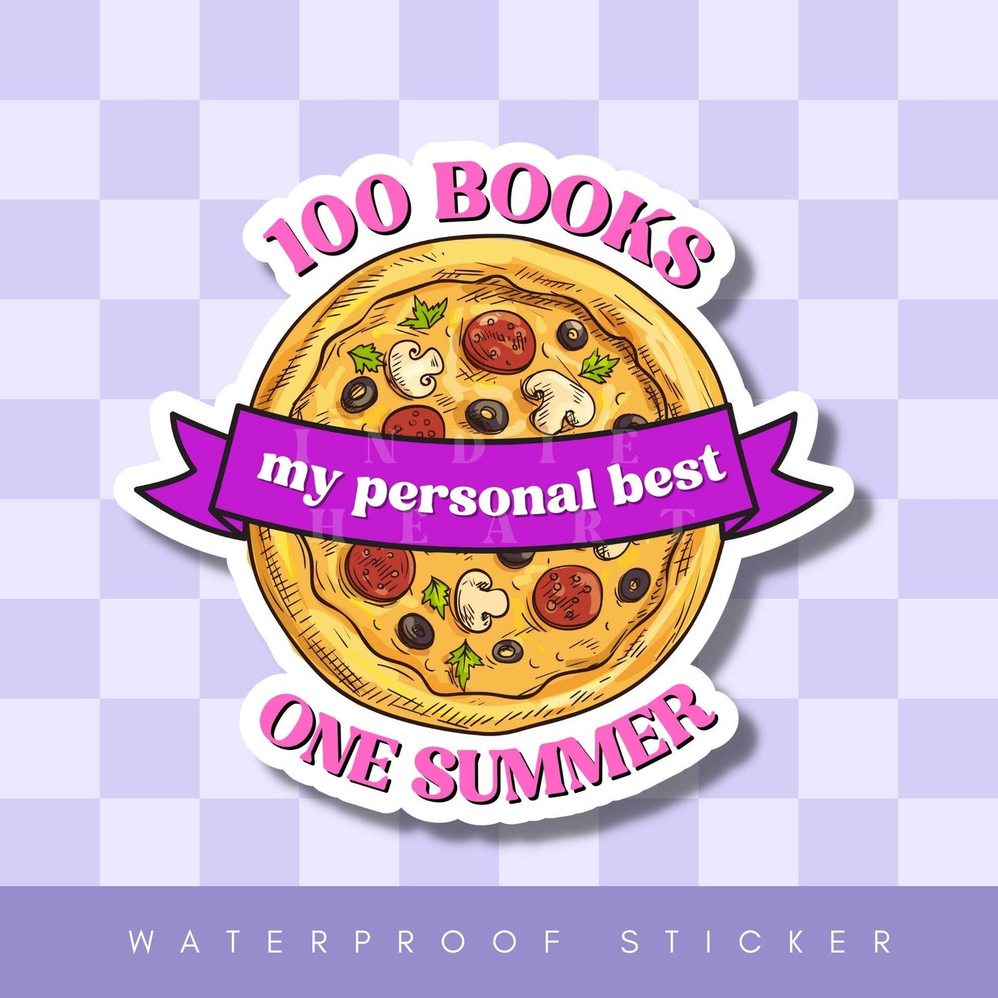 My Personal Best Pizza Sticker