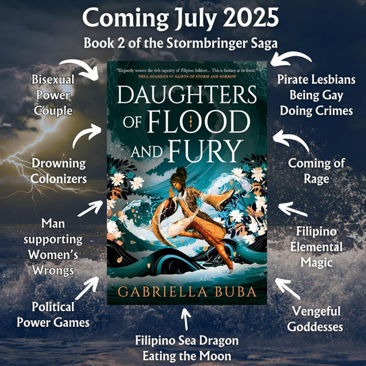 PREORDER | Daughters of Flood and Fury by Gabriella Buba (Stormbringer Saga #2)