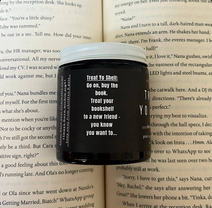 Treat Yo Shelf -  Bookish Candle | Book Themed Candle