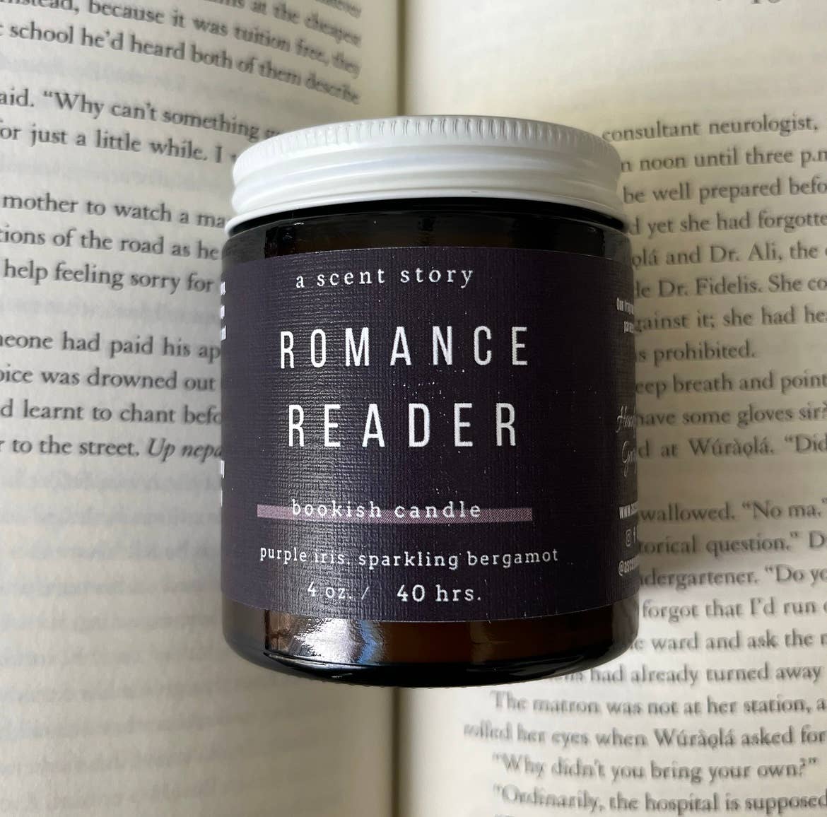 Book Themed Soy Candles | A Scent Story Candle Co.