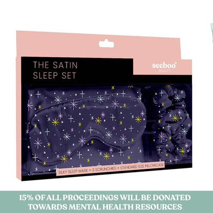 De-Stressing Satin Sleep Set