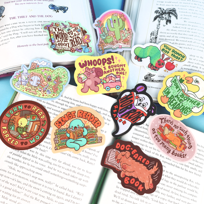 Kitty Burrow | Fantasy | Adventure | Books | Vinyl Sticker