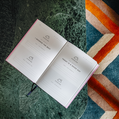 Guided Gratitude Journal, A5 Hardcover - Taking My Time