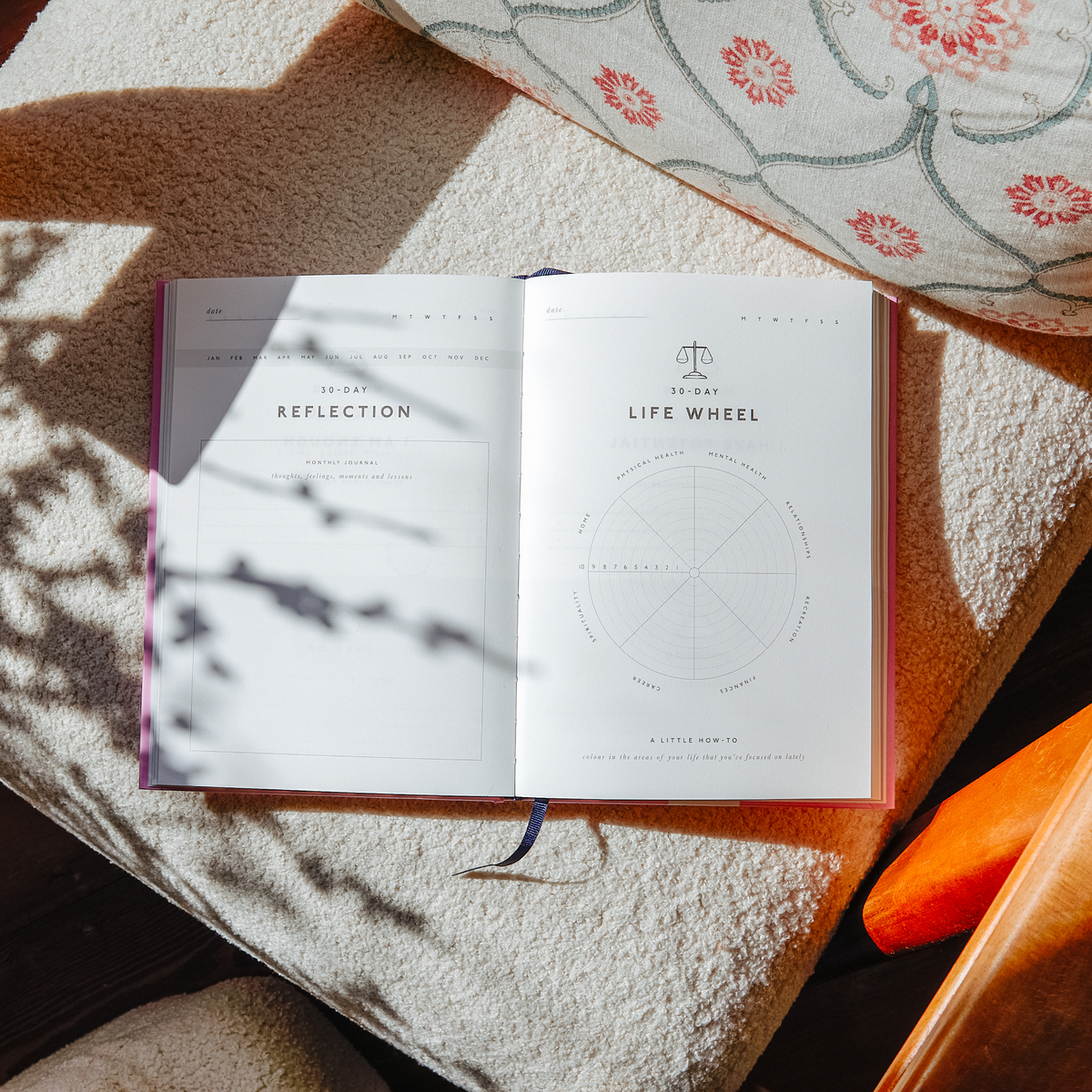 Guided Gratitude Journal, A5 Hardcover - Taking My Time