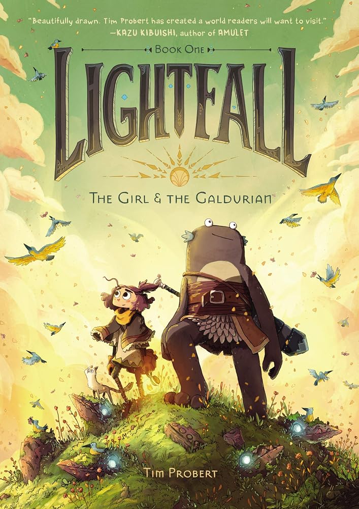 Lightfall: The Girl & the Galdurian: A Graphic Novel cover image