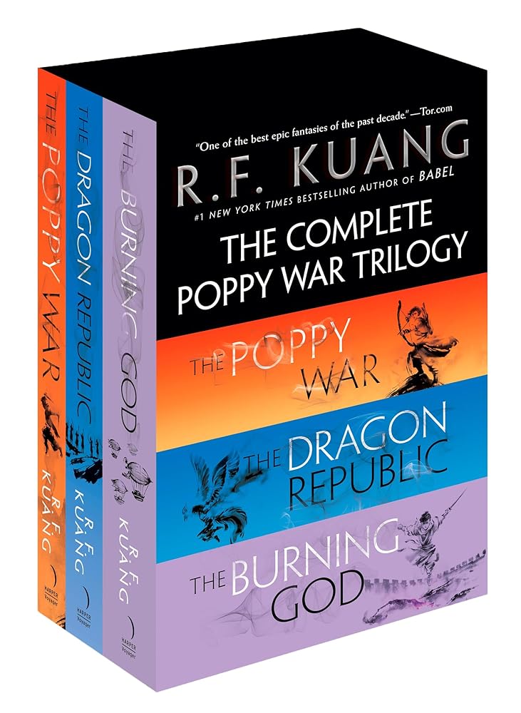 The Complete Poppy War Trilogy Boxed Set: The Poppy War / The Dragon Republic / The Burning God cover image