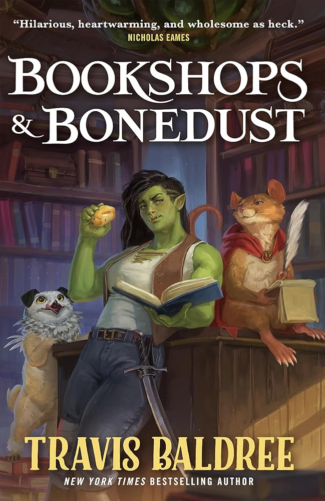 Bookshops & Bonedust (Legends & Lattes) cover image