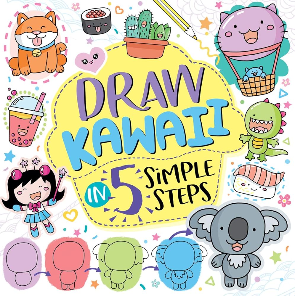 Draw Kawaii in 5 Simple Steps cover image