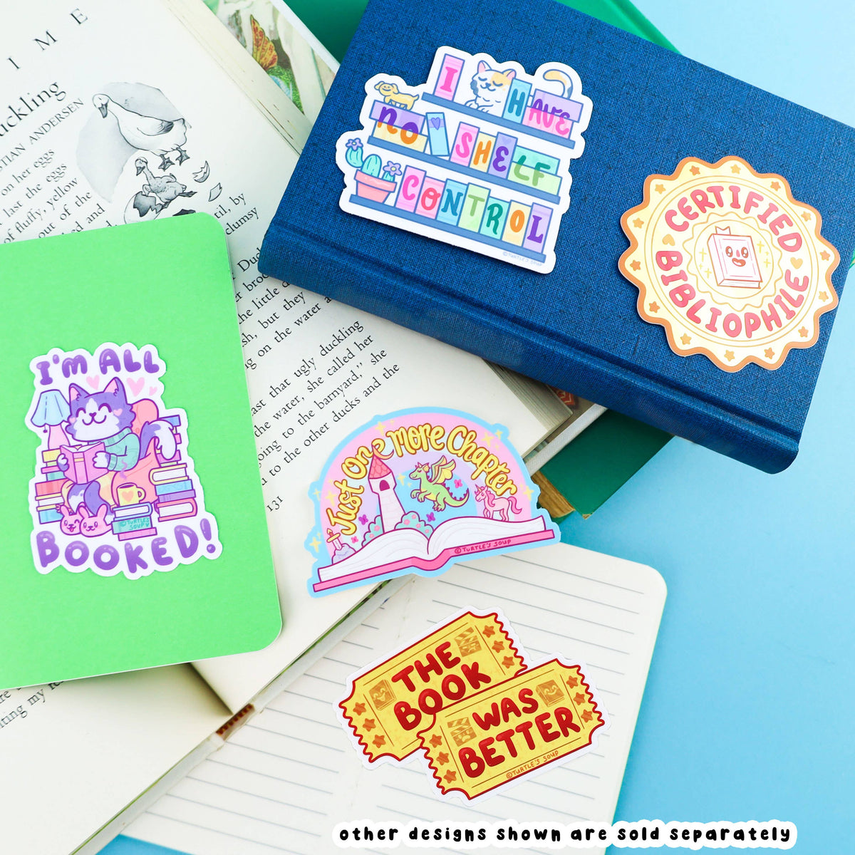 The Book Was Better Ticket Stub Reading Vinyl Sticker
