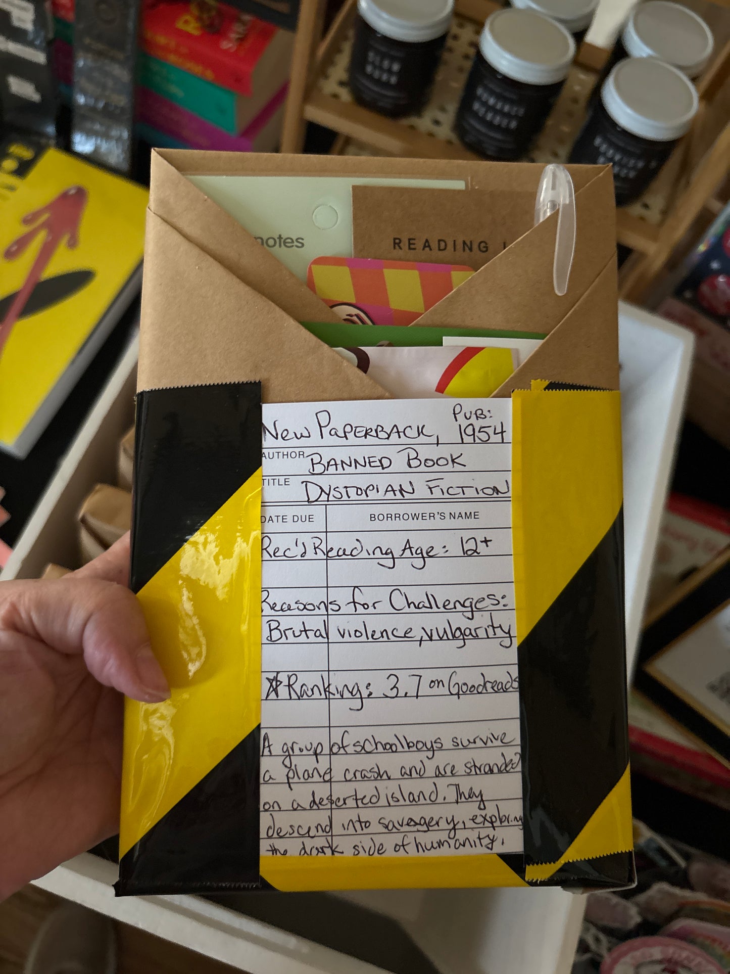 Blind Date with a Banned Book - Dystopian Fiction 1954