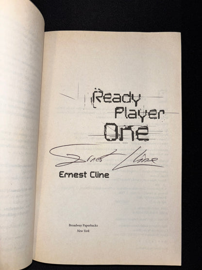 Ready Player One - Signed First Paperback Edition - Ernest Cline