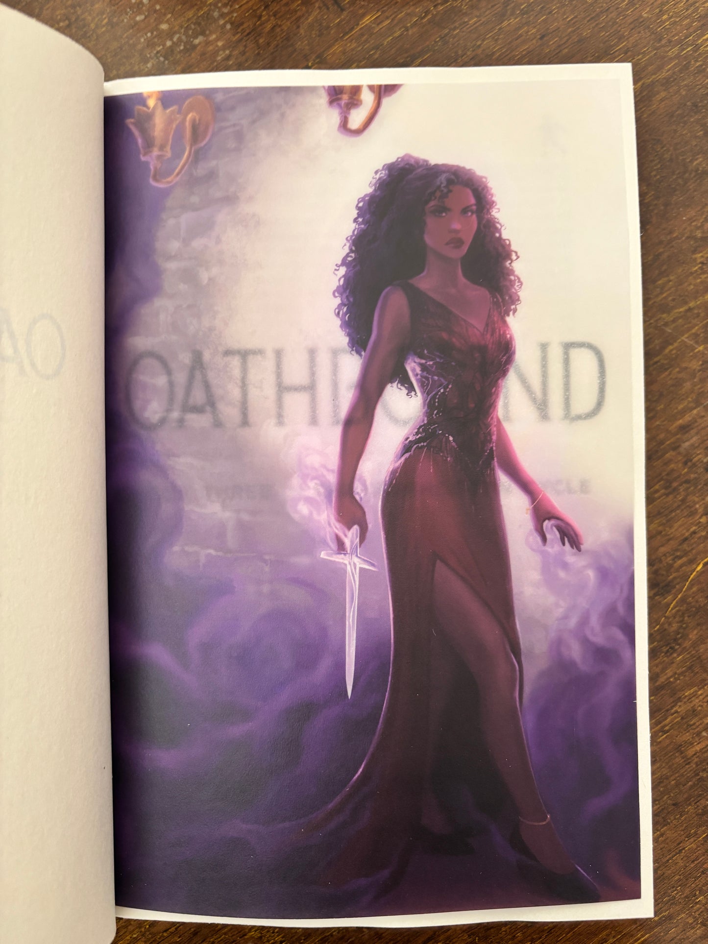 Oathbound (Book #3 - The Legendborn Cycle) - Tracy Deonn | Signed Hardcover with Licensed Character Art Overlay