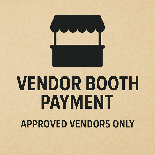 Vendor Booth Fee: Event Participation Payment