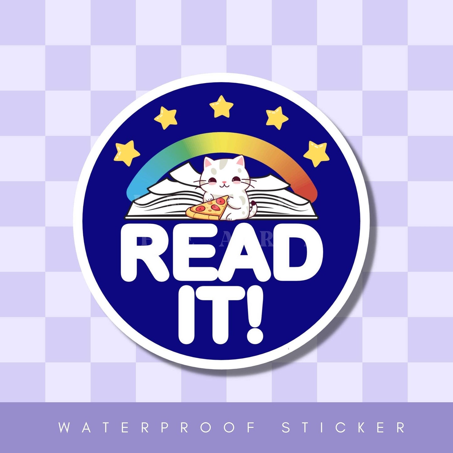 Read It Vinyl Sticker