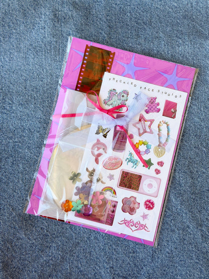 Pixel Heart Junk Journal Kit