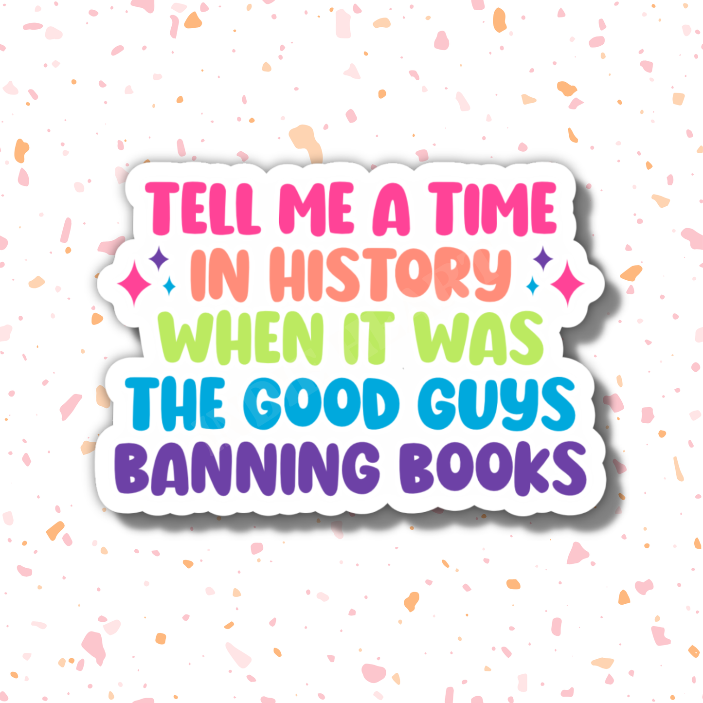 Banned Books Sticker