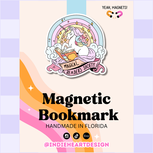 Magical Reader's Society | Magnetic Bookmark