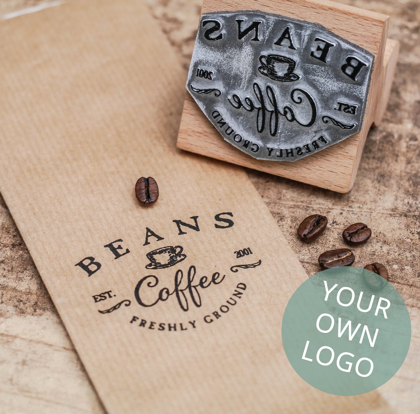 Large Custom Logo Stamp